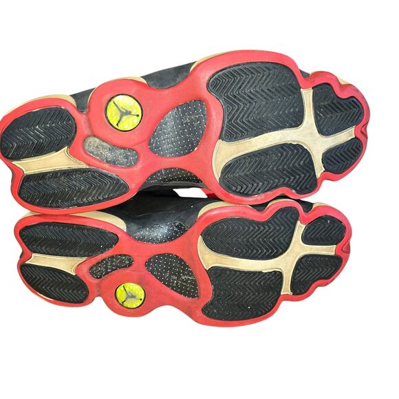 Nike Air Jordan 13 Retro Low Bred #310810-037 Black Red Mens Size 11 Basketball - Picture 4 of 7